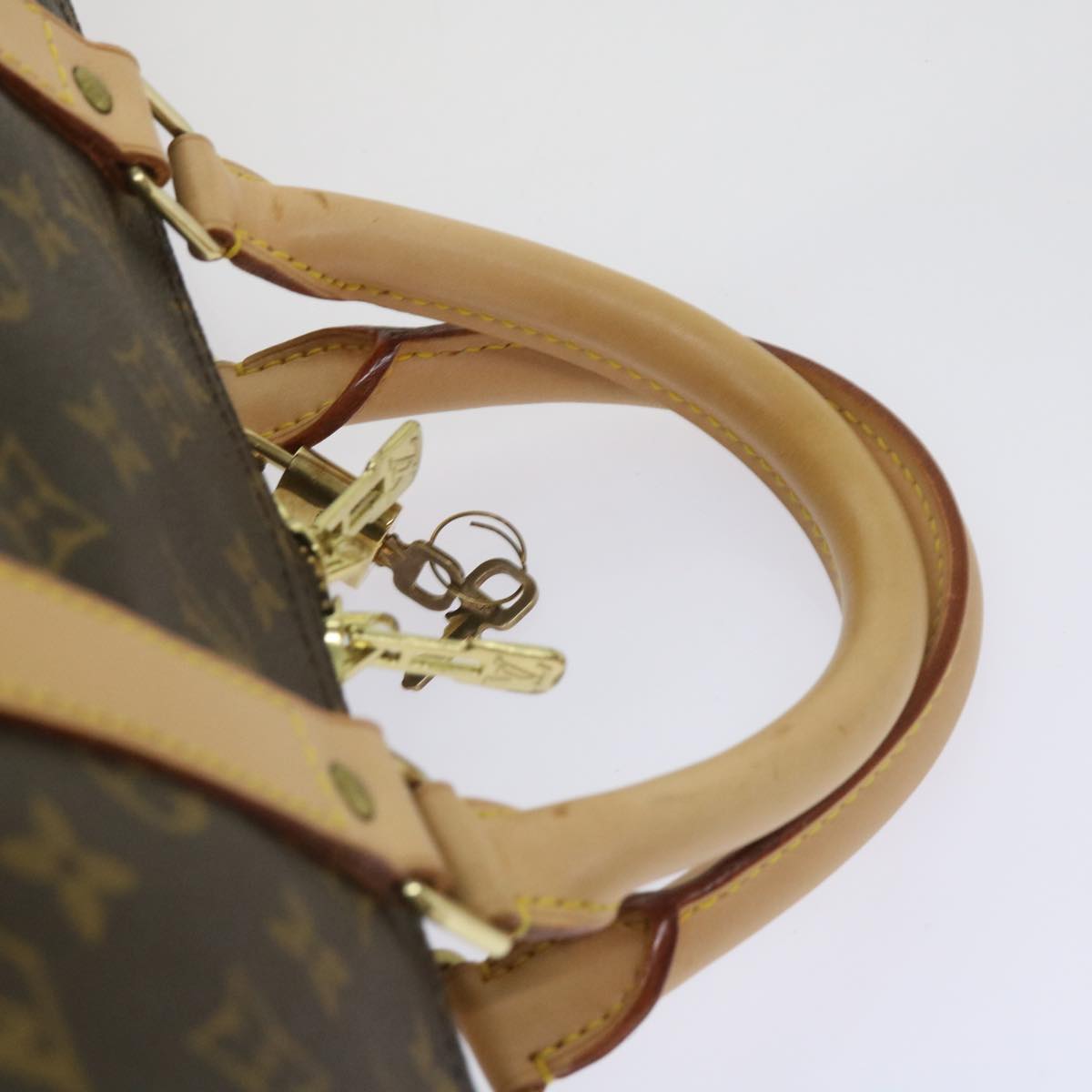 Louis Vuitton Keepall 50, Brown, Canvas, travel