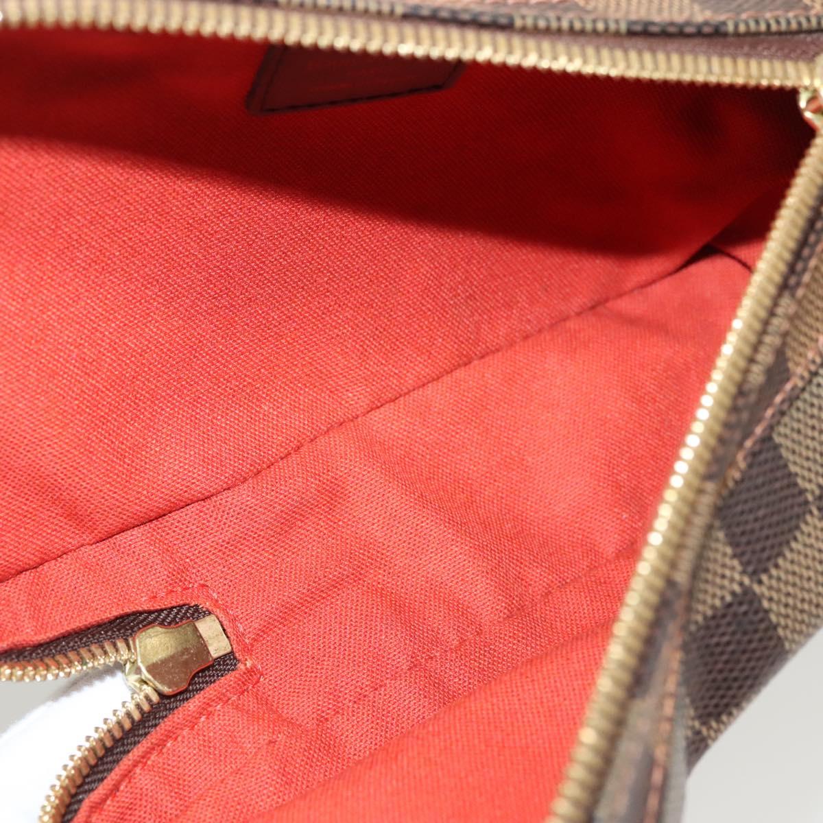 Louis Vuitton Geronimo, Brown, Canvas, shoulder