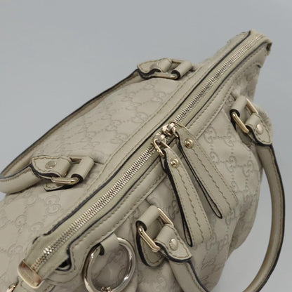 Gucci Sukey, White, Canvas, tote