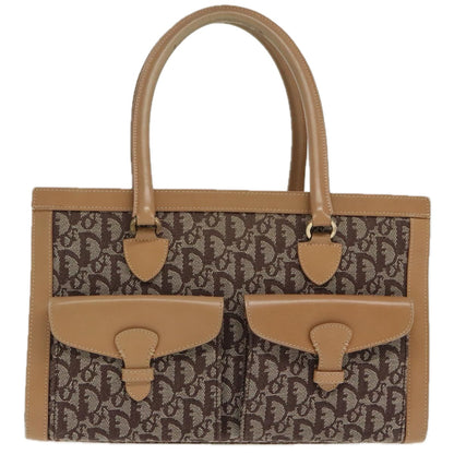 Dior Trotter, Brown, Canvas, handbag
