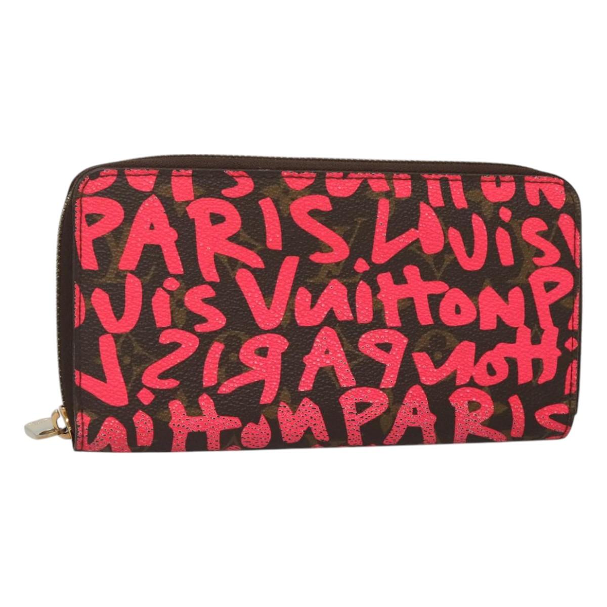 Louis Vuitton Zippy wallet, Pink, Canvas, wallet