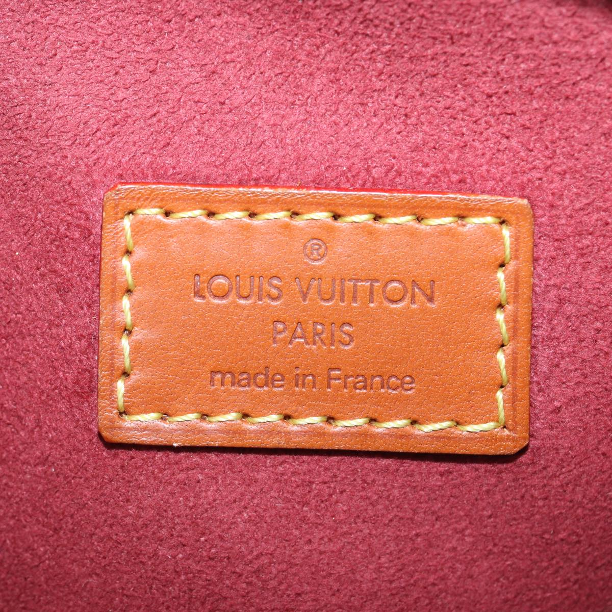 Louis Vuitton Gange, Brown, Leather, clutch