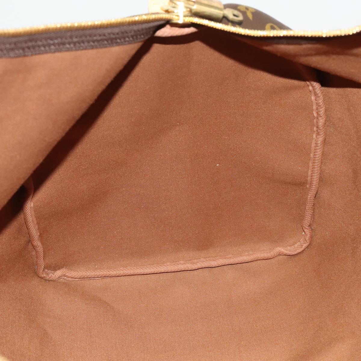 Louis Vuitton Keepall 60, Brown, Canvas, travel