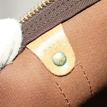 Louis Vuitton Keepall 60, Brown, Canvas, travel