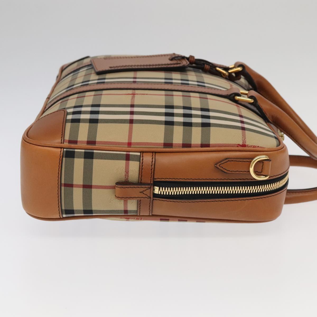 Burberry Nova Check, Beige, Canvas, handbag