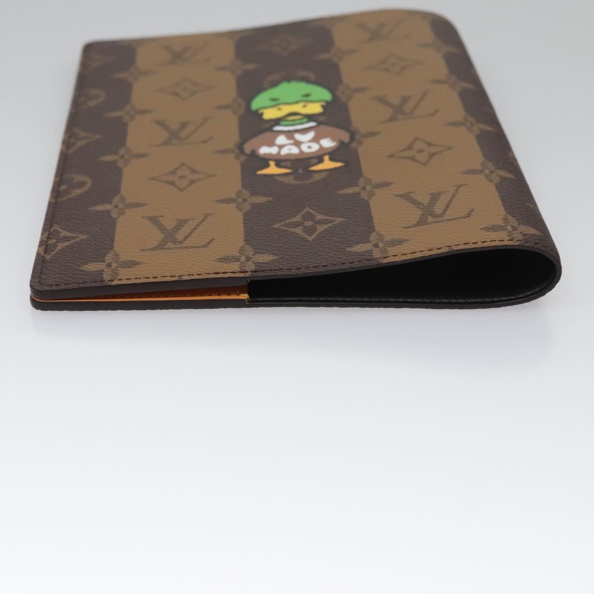 Louis Vuitton Nigo, Brown, Canvas, wallet
