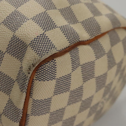 Louis Vuitton Speedy 25, White, Canvas, handbag