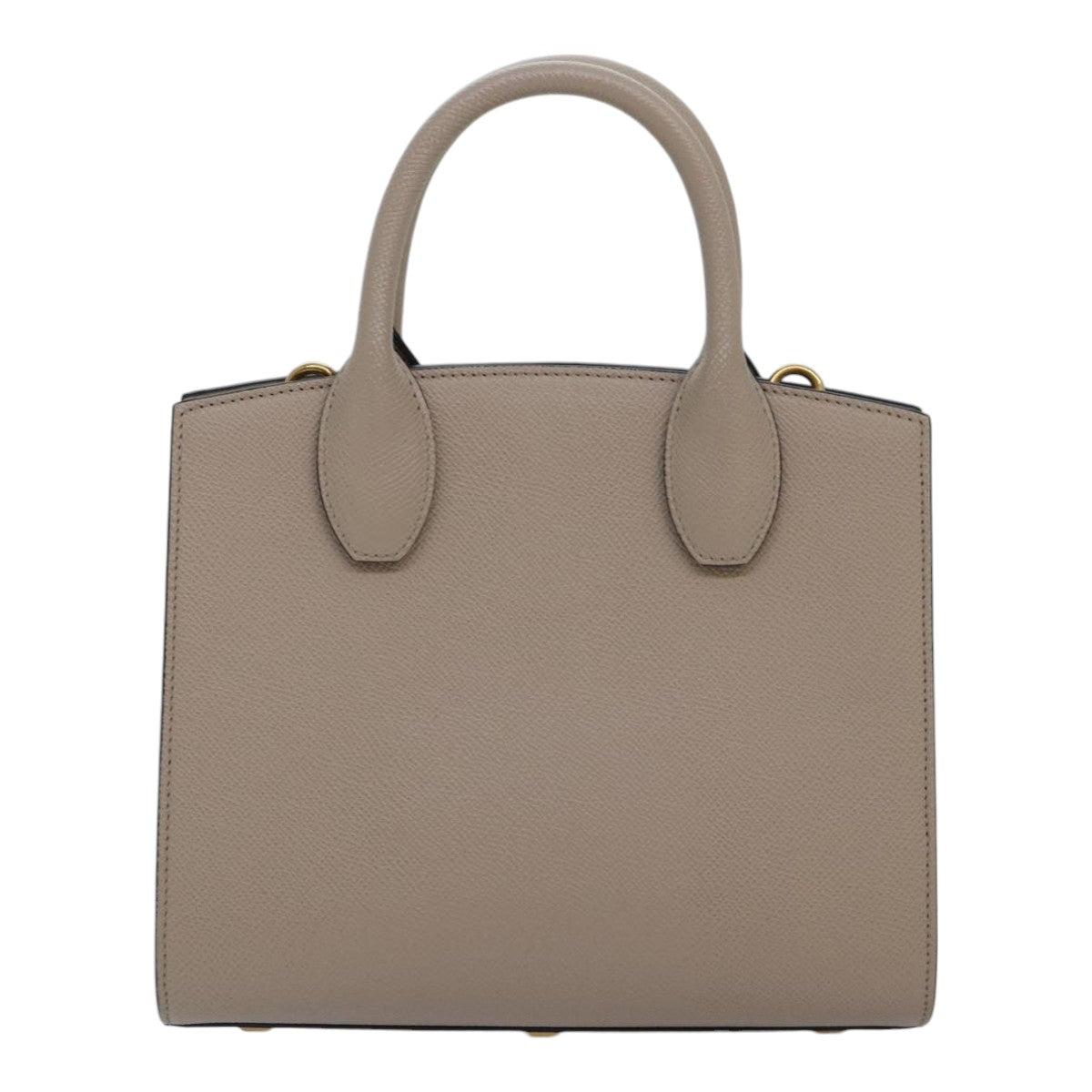 Salvatore Ferragamo Studio, Beige, Leather, handbag