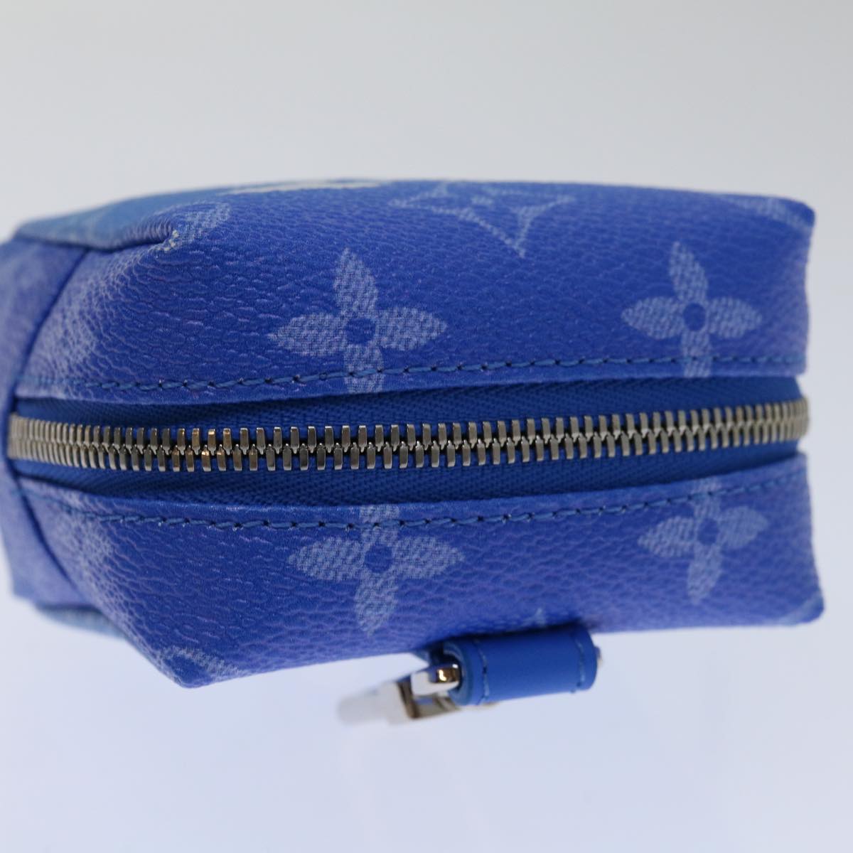 Louis Vuitton, Blue, Canvas, clutch