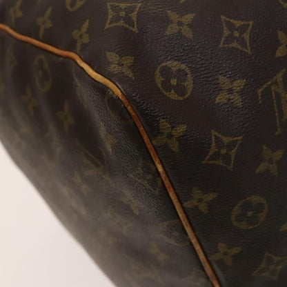 Louis Vuitton Keepall 60, Brown, Canvas, travel