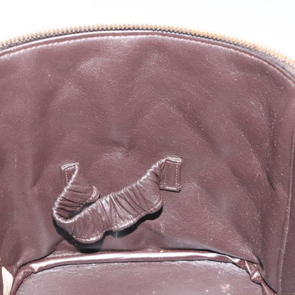 Chanel Vanity, Brown, Leather, clutch