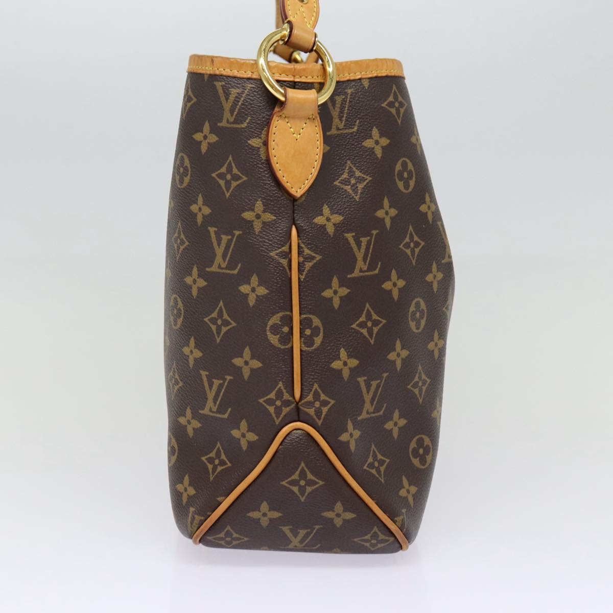 Louis Vuitton Delightful, Brown, Canvas, shoulder