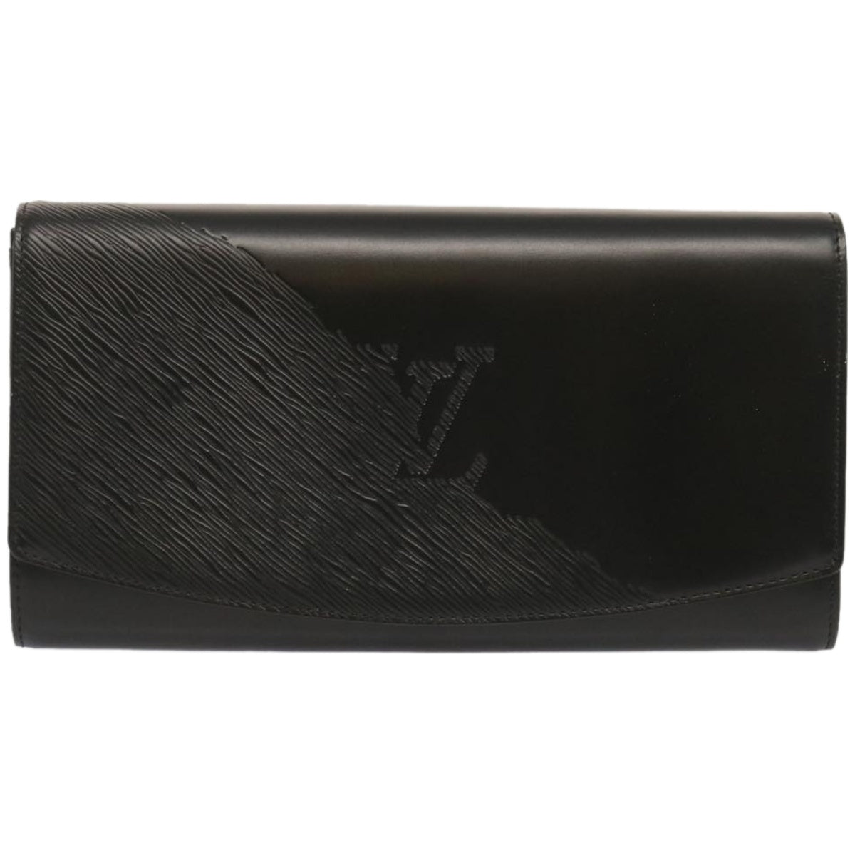 Louis Vuitton Opéra, Black, Leather, clutch