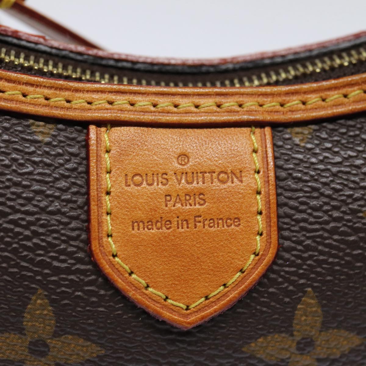 Louis Vuitton Delightful, Brown, Canvas, clutch