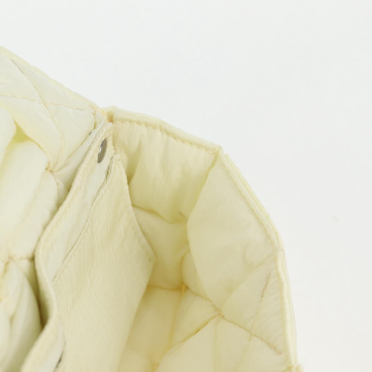 Bottega Veneta Cassette, White, NYLON, shoulder