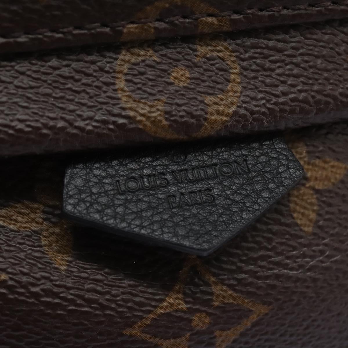 Louis Vuitton Palm Springs mini, Brown, Canvas, backpack