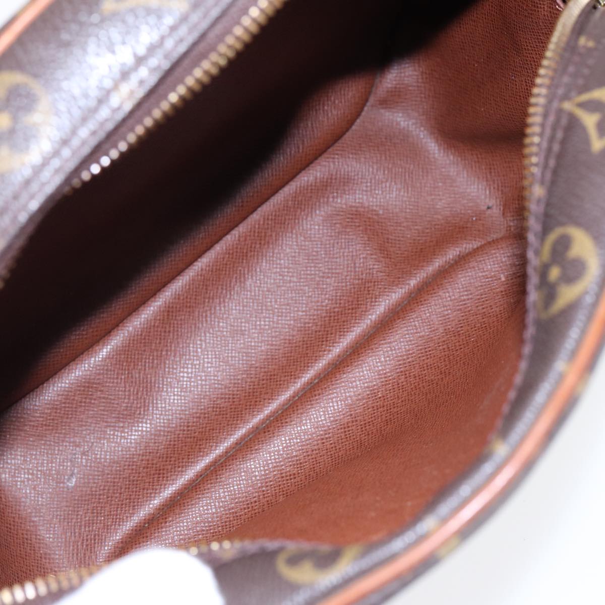 Louis Vuitton Besace, Brown, Canvas, shoulder