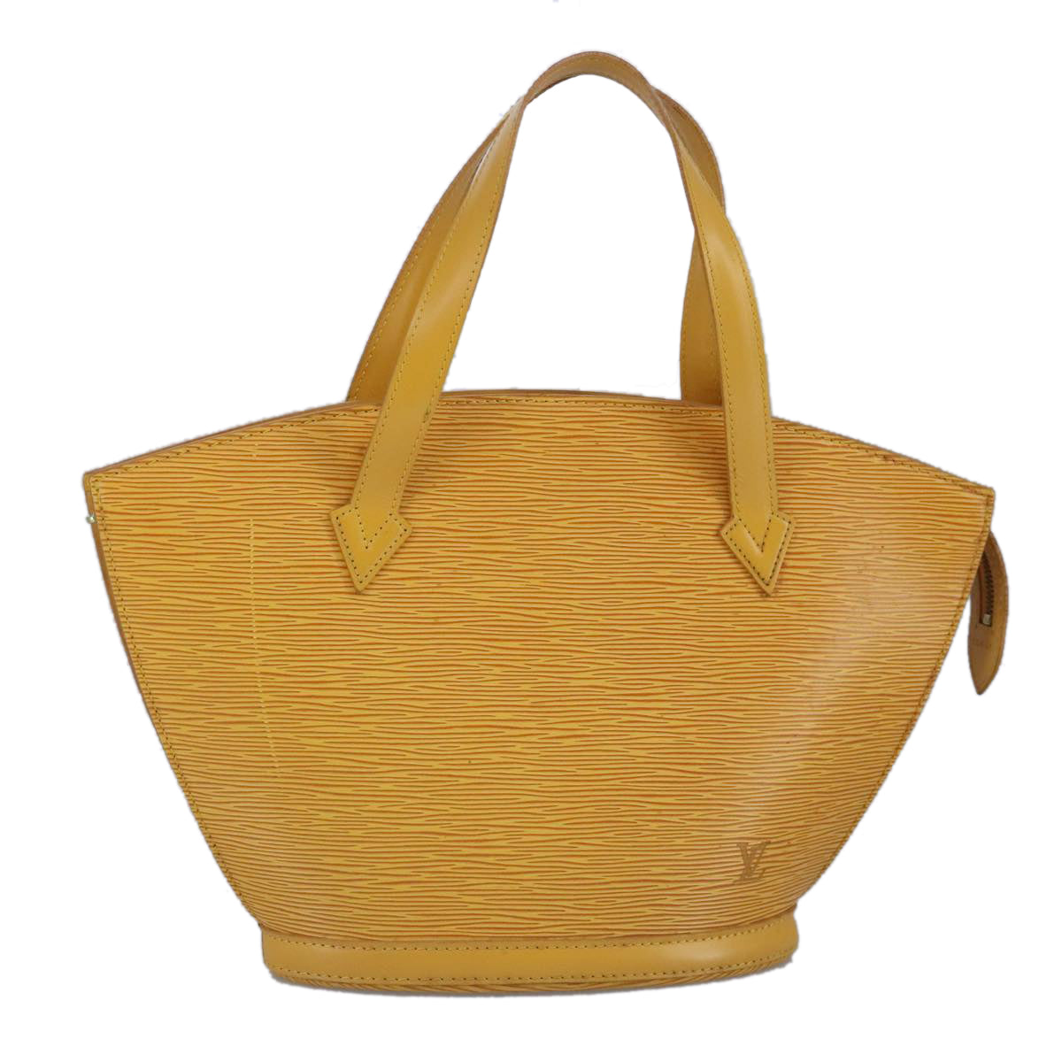 Louis Vuitton Saint Jacques, Yellow, Leather, handbag