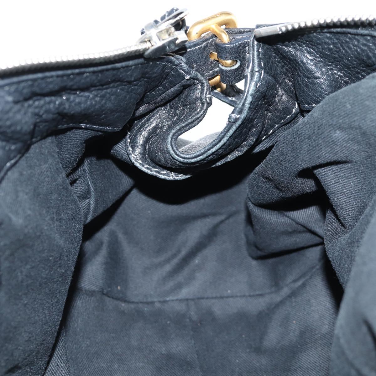 Chloé Paddington, Black, Leather, handbag