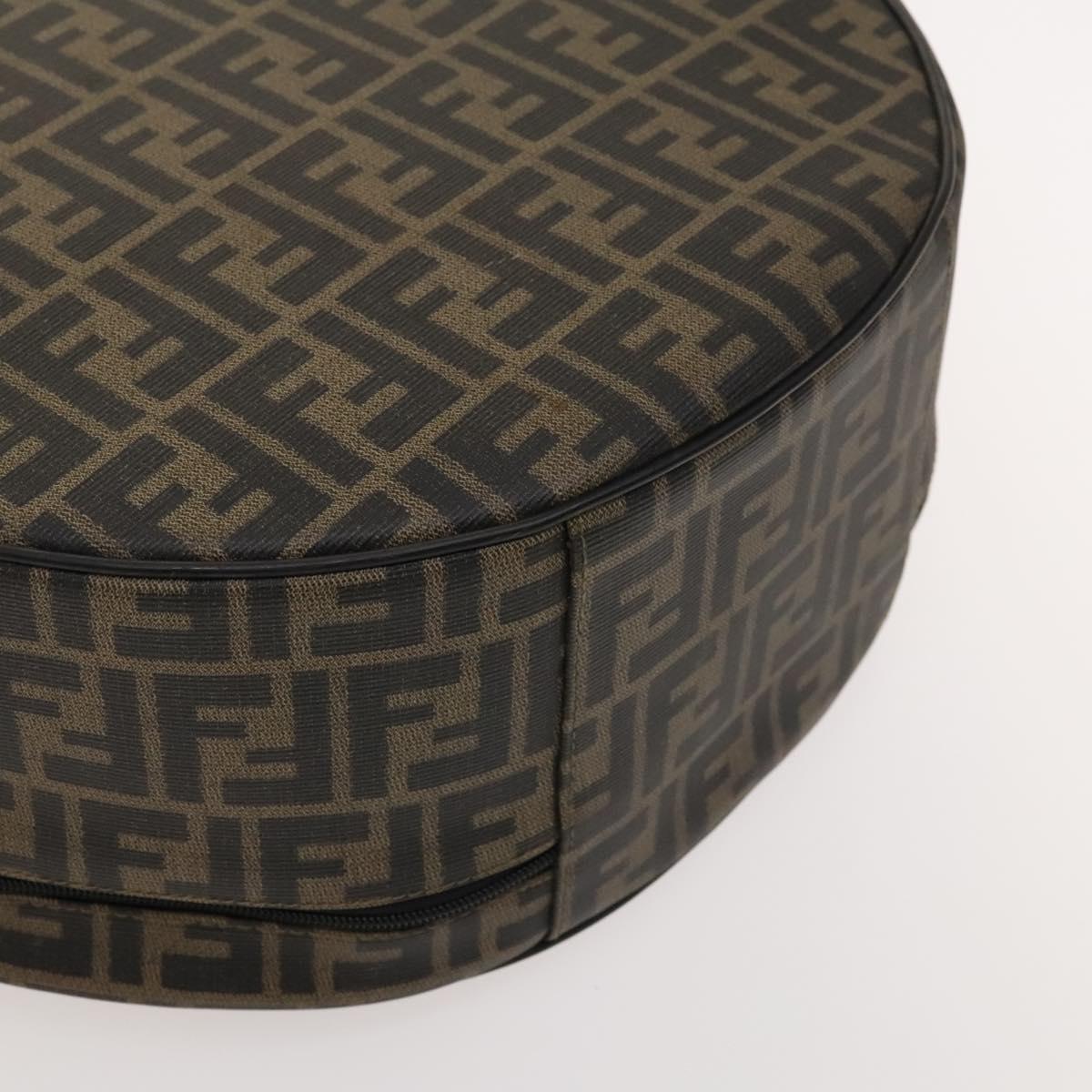 Fendi Zucca, Brown, Canvas, handbag