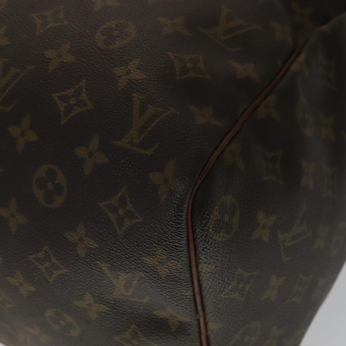 Louis Vuitton Keepall 45, Brown, Canvas, travel
