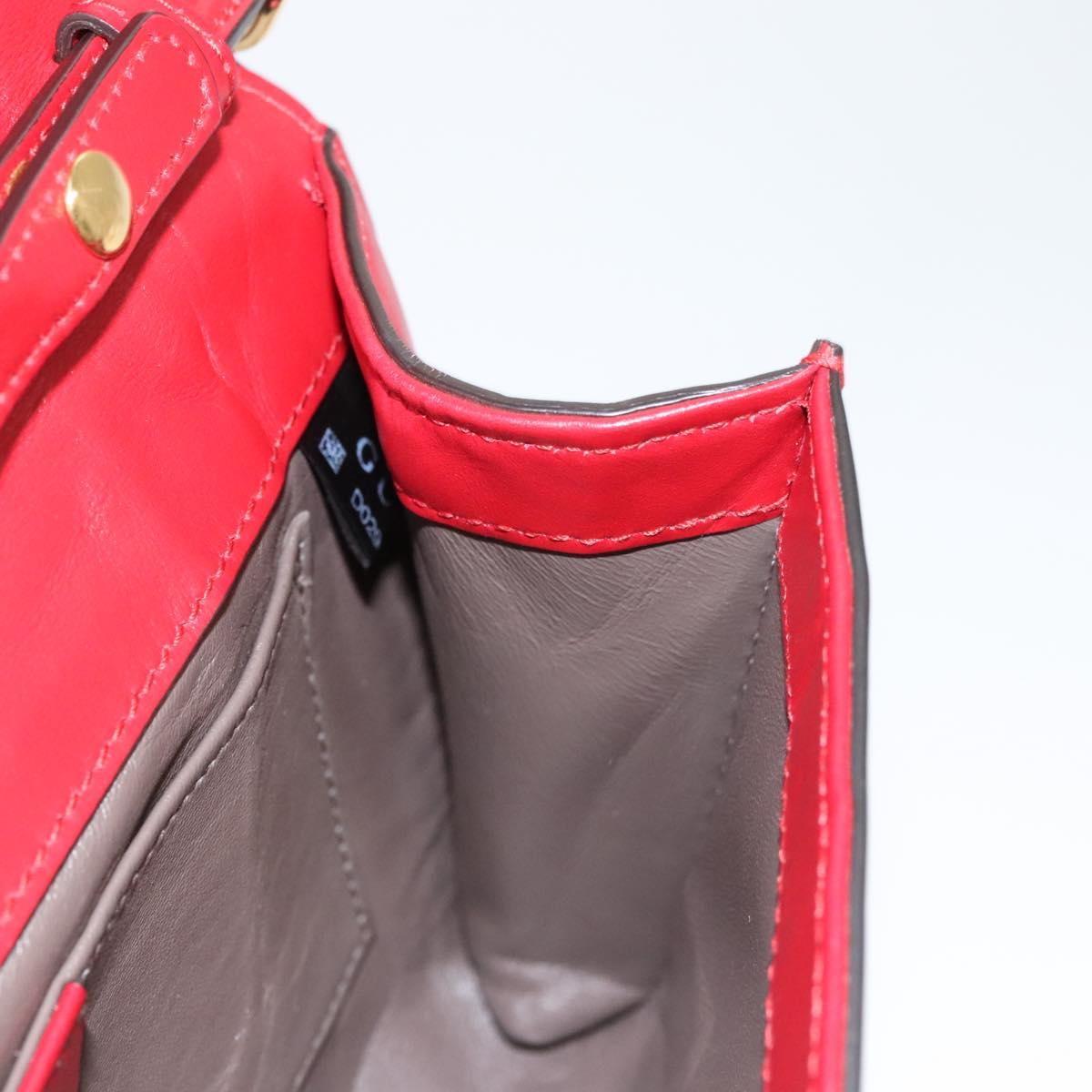 Gucci Zumi, Red, Leather, shoulder