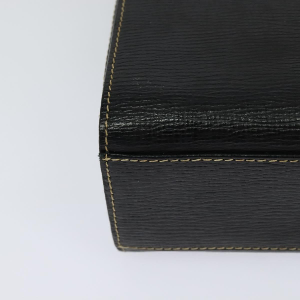 Céline Triomphe Vintage, Black, Leather, shoulder