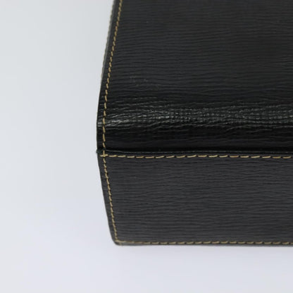 Céline Triomphe Vintage, Black, Leather, shoulder