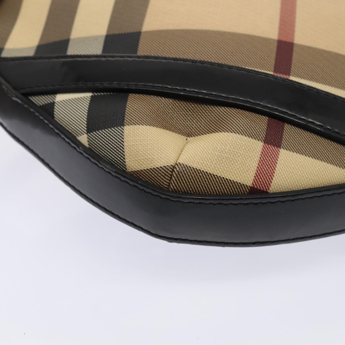 Burberry Nova Check, Beige, Canvas, shoulder