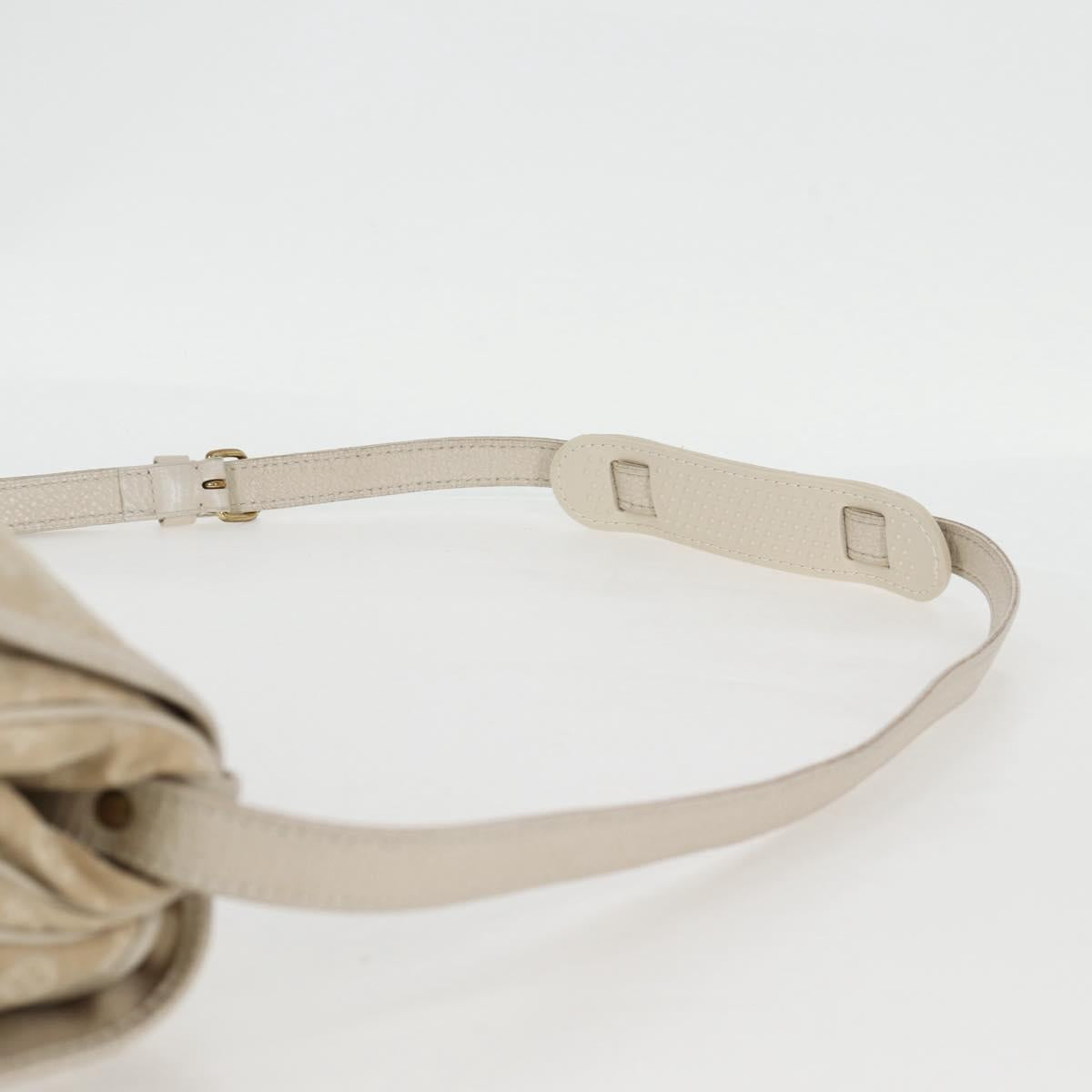 Louis Vuitton Saumur, Beige, Canvas, shoulder