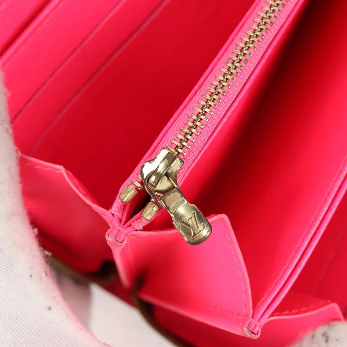 Louis Vuitton Zippy wallet, Pink, Canvas, wallet