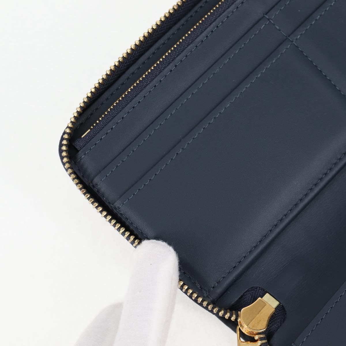 Louis Vuitton Nigo, Navy, Leather, wallet