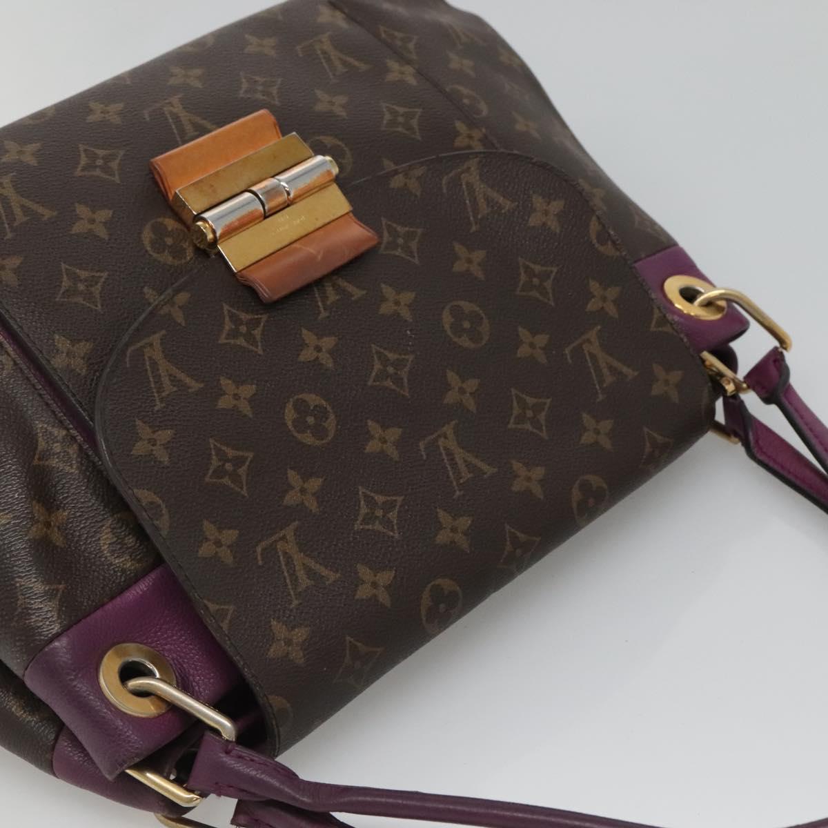 Louis Vuitton Olympe, Beige, Canvas, shoulder