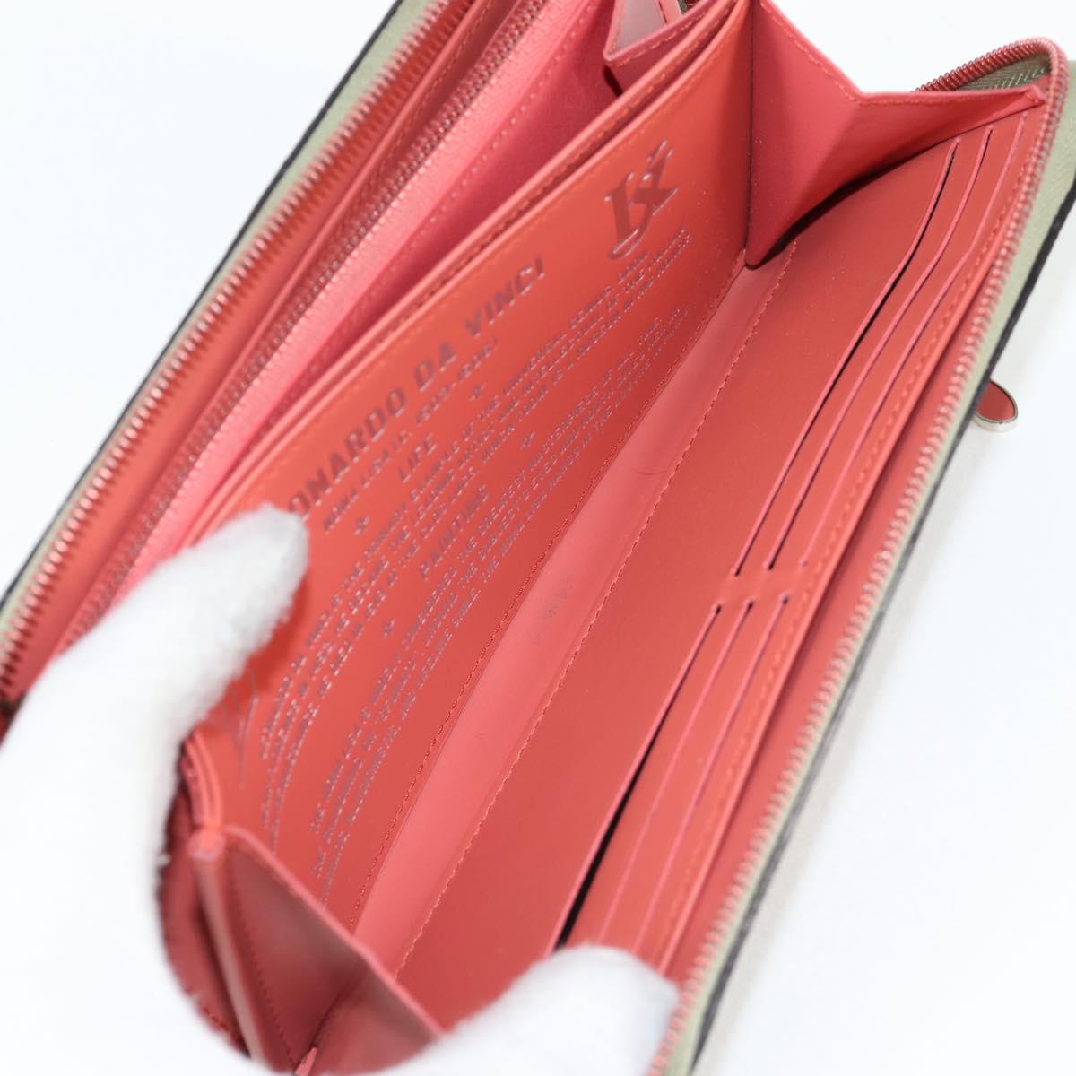 Louis Vuitton Zippy wallet, Green, Canvas, wallet