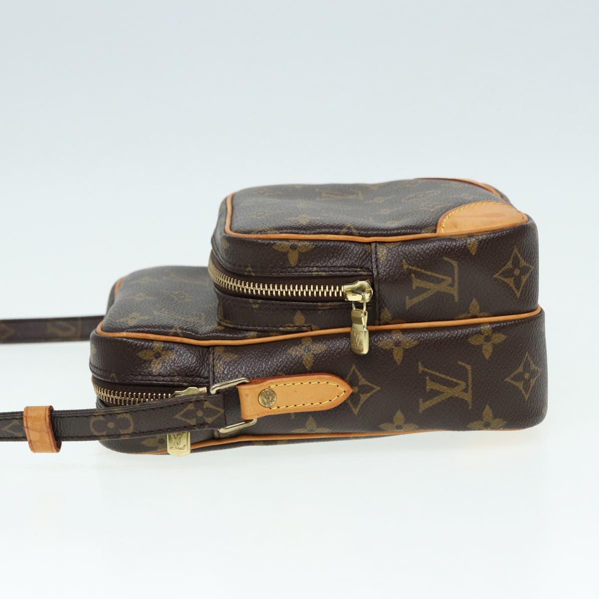 Louis Vuitton Amazon, Brown, Canvas, shoulder