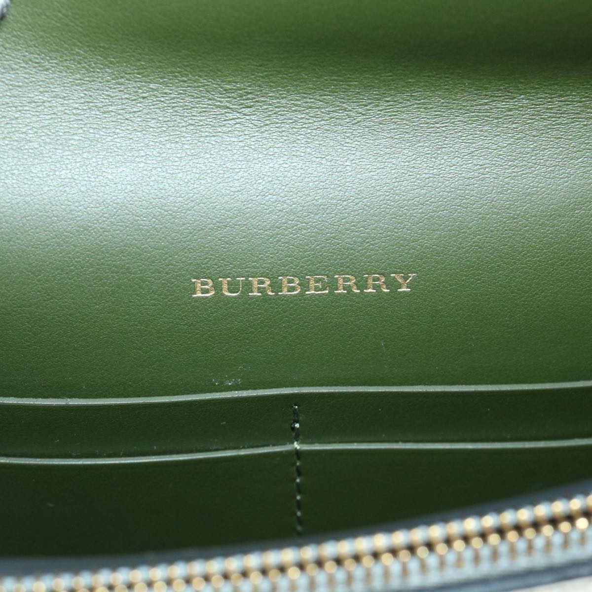 Burberry, Silver, Leather, shoulder