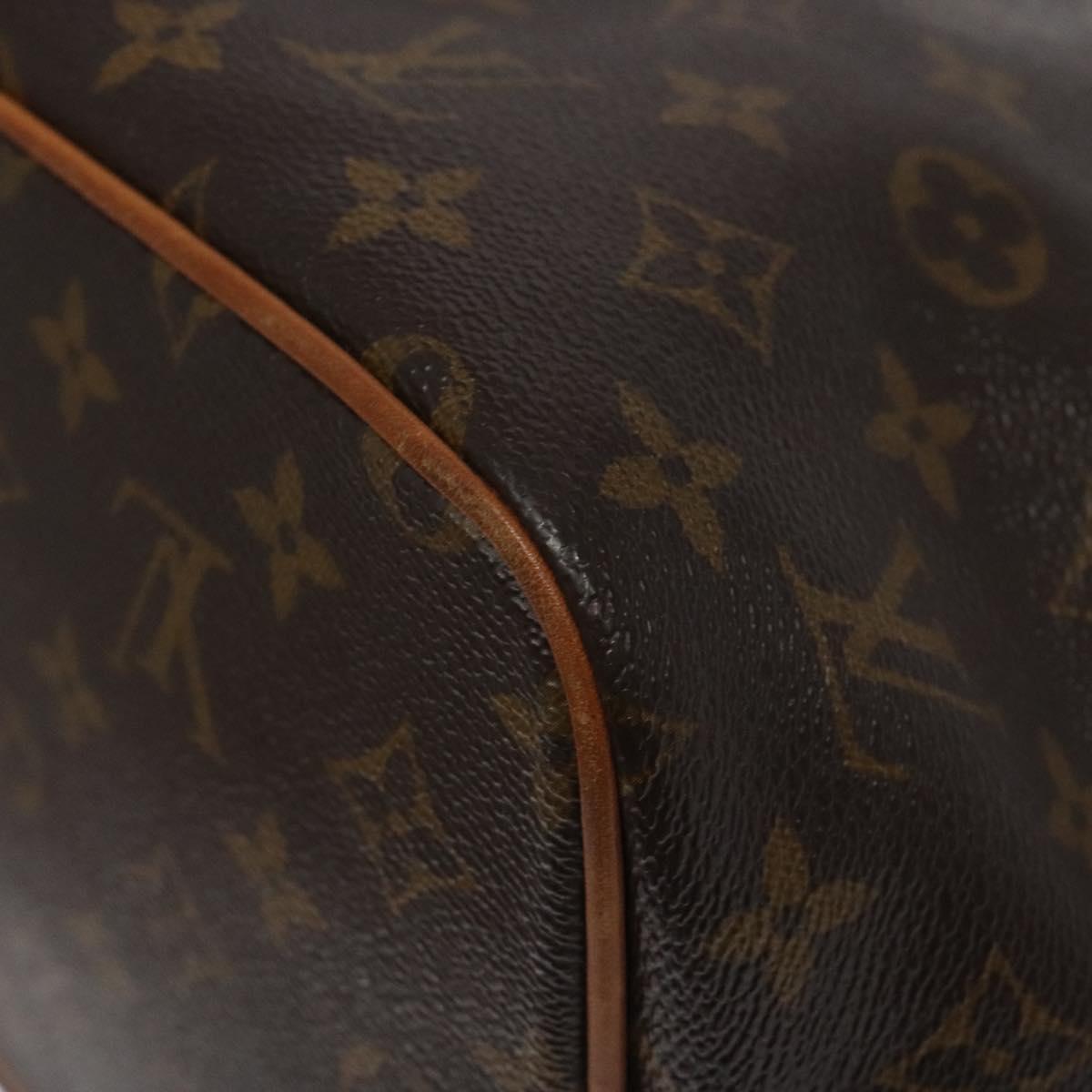 Louis Vuitton Palermo, Brown, Canvas, tote