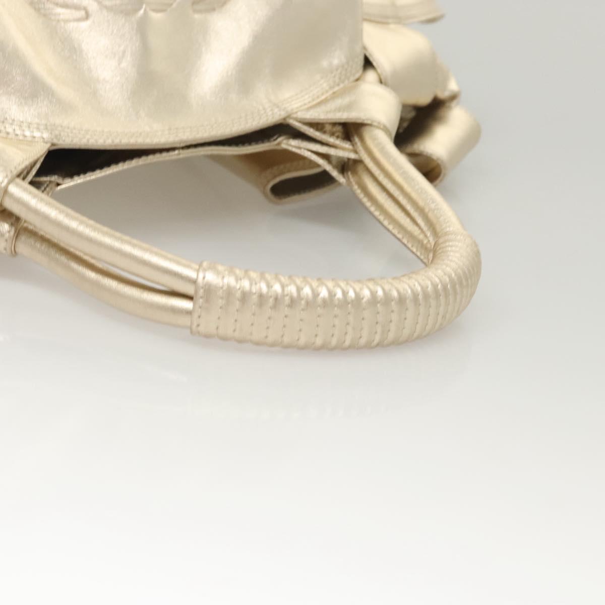 Loewe Anagram Logo Nappa Aire Hand Bag Leather, GOLD, LEATHER, Handbag