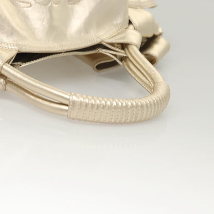 Loewe Anagram Logo Nappa Aire Hand Bag Leather, GOLD, LEATHER, Handbag