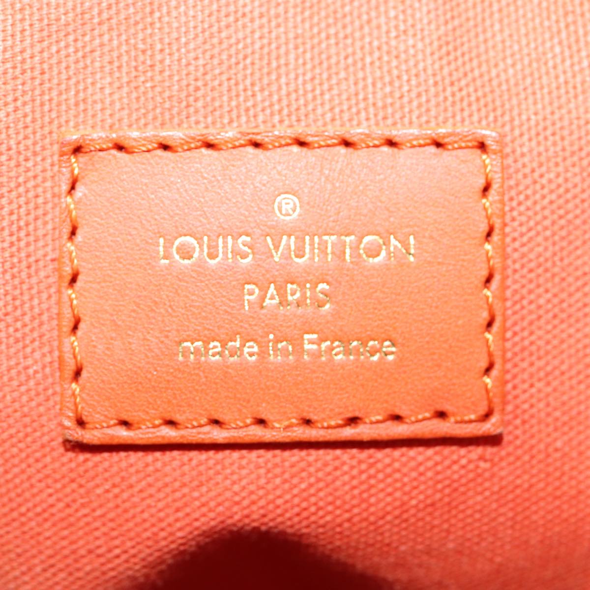 Louis Vuitton Pimont Mobile, Orange, Canvas, handbag