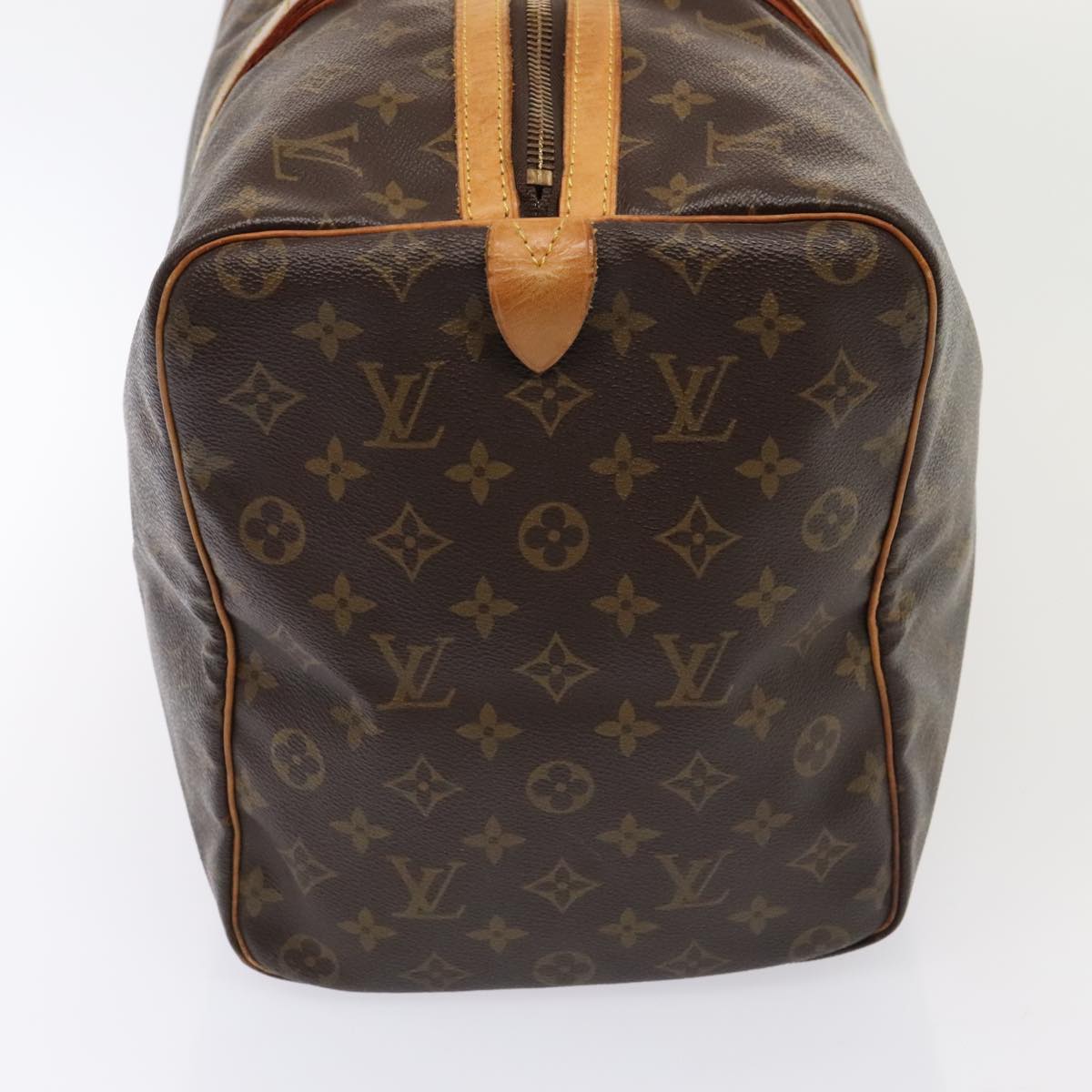 Louis Vuitton Sac Souple, Brown, Canvas, travel