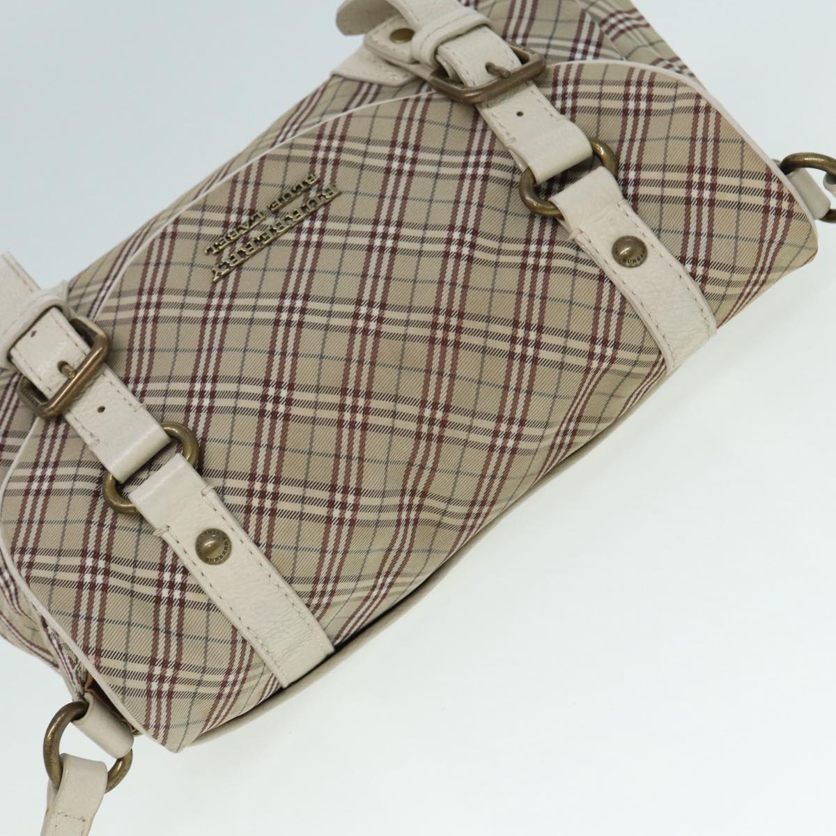 Burberry Nova Check, Beige, Canvas, shoulder