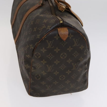 Louis Vuitton Keepall 45, Brown, Canvas, travel