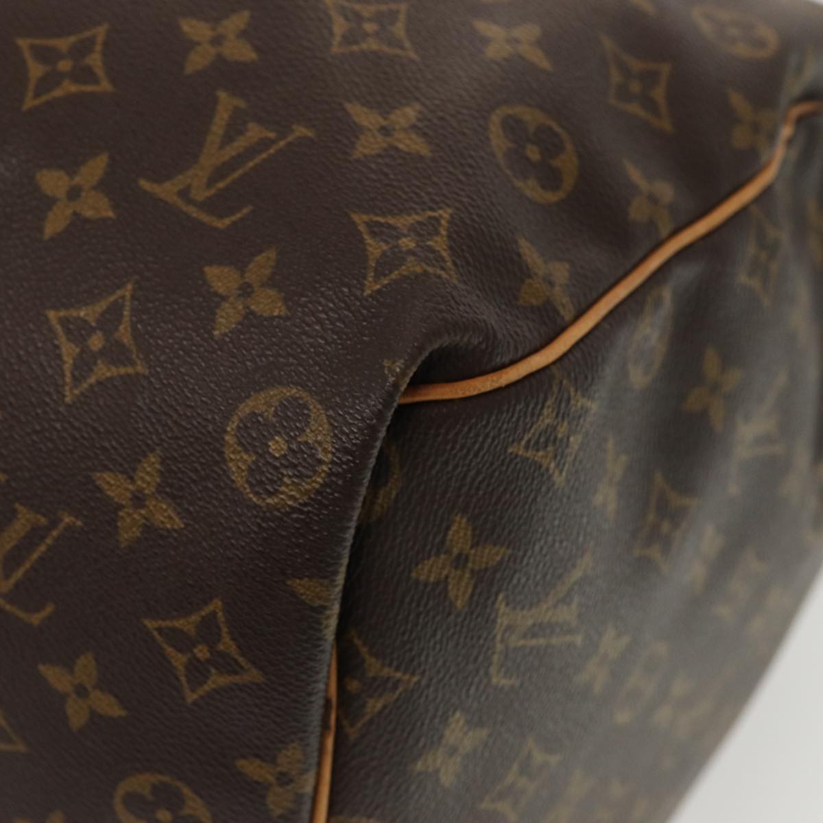 Louis Vuitton Keepall 60, Brown, Canvas, travel