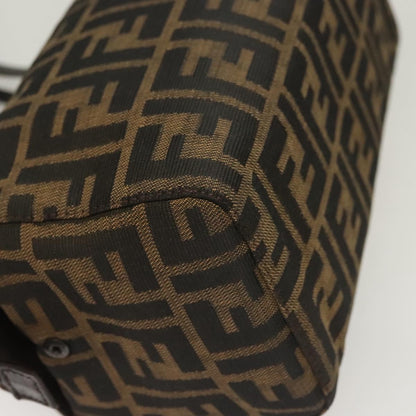 Fendi Vintage Bento Box Bag Zucca Canvas, BROWN, CANVAS, Handbag