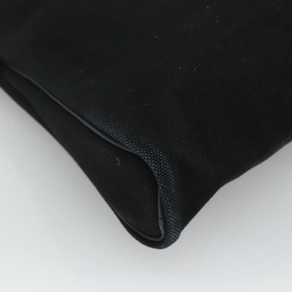 Hermès Heeboo, Black, Canvas, handbag