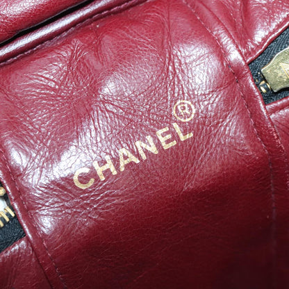 Chanel Vanity, Black, Leather, handbag