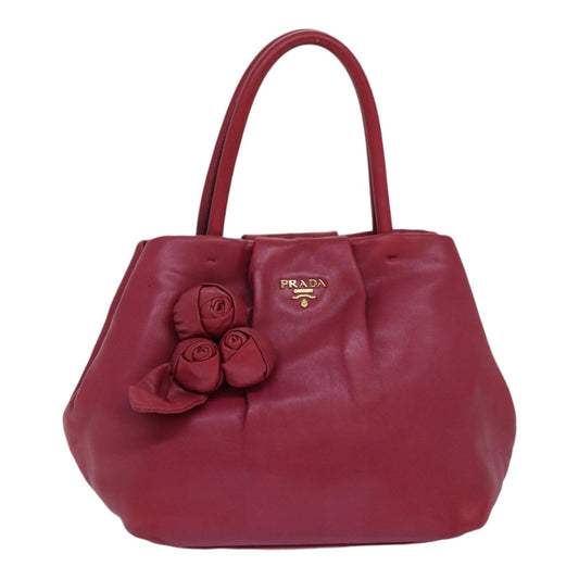 Prada Saffiano, Pink, Leather, handbag