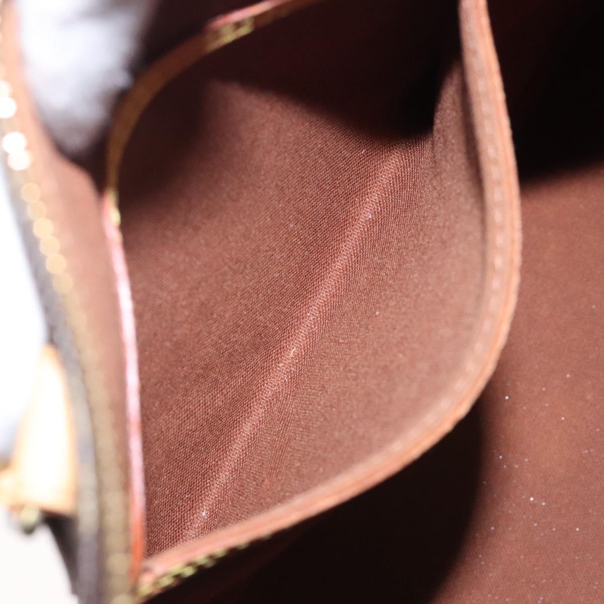 Louis Vuitton Alma, Brown, Canvas, handbag
