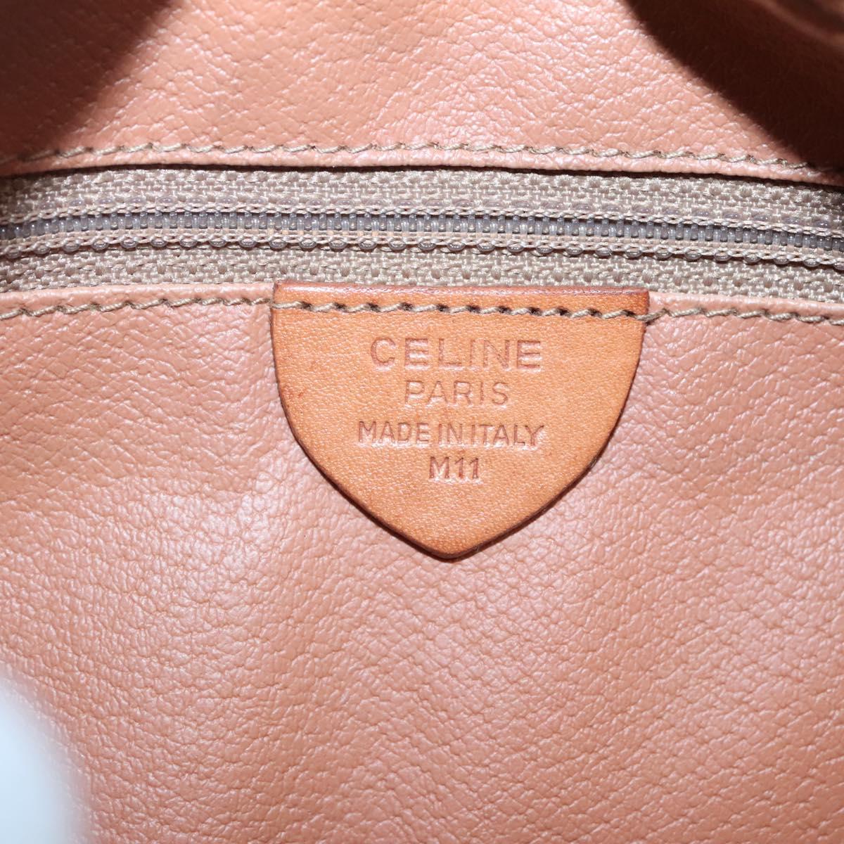 Céline Macadam, Brown, Canvas, shoulder